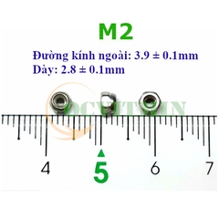 Tán Keo M2 M2.5 M3 M4 M5 M6 M8 M10 Đai Ốc Ecu Inox 304