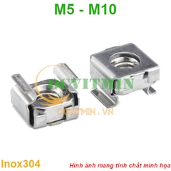 Tán Cài M5 M6 M8 M10 Ecu Cài Đai Ốc Cài Inox 304