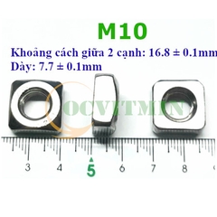 Tán Vuông M3M4M5M6M8M10 Đai Ốc Vuông Ecu Vuông Inox 304