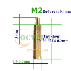 Trụ Đồng Đực Cái, Cái Cái M2 Cọc Đồng M2 Ốc Đồng