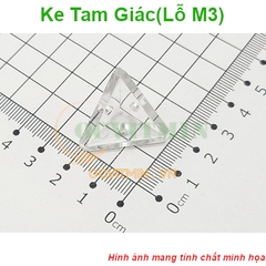 Ke Góc Vuông Chữ L, Ke Tam Giác Dùng Cho Mica - Tam Giac Chu L Goc Vuong