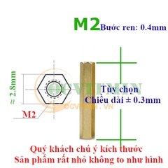 Trụ Đồng Lục Giác Đực Cái, Cái Cái M2
