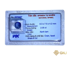 Đá Spinel Cobalt Bãi Bưởi Lục Yên - GNJ