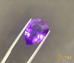 Amethyst Tự Nhiên Tím Nhạt 7ct - Facet - GNJ