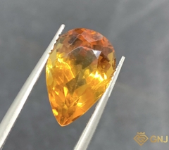 Đá Citrine Tự Nhiên Lục Yên 6.3ct — Facet - GNJ