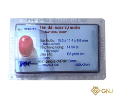Đá ruby đỏ tự nhiên Yên Bái Phú Quý