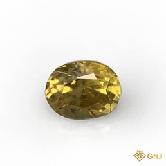 Đá sapphire vàng chanh tự nhiên 0,88ct - GNJ