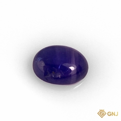 Đá sapphire xanh dương phớt tím tự nhiên 0,72ct - GNJ