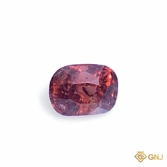 Đá spinel đỏ cam tự nhiên 0,42ct - GNJ