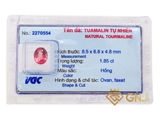 Đá tourmaline hồng tự nhiên