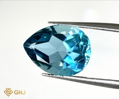 Đá Topaz Xanh Tự Nhiên 10.95ct - GNJ