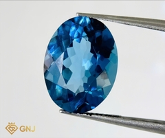 Đá Topaz Xanh Tự Nhiên Xanh Dương 10.7ct - GNJ