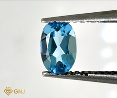 Đá Topaz Xanh Tự Nhiên Xanh Dương 0.8ct - GNJ