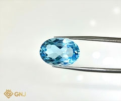Đá Topaz Xanh Tự Nhiên 1.65ct — 8.1x6.0mm - GNJ