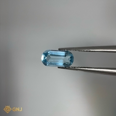 Đá Topaz Xanh Tự Nhiên 0.95ct — 7.9x4.0mm - GNJ