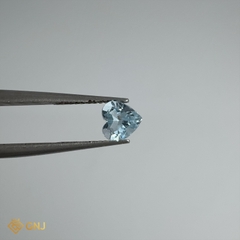 Đá Topaz Xanh Tự Nhiên 0.75ct — 5.1x5.2mm - GNJ