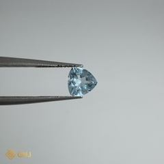 Đá Topaz Xanh Tự Nhiên 0.95ct — 6.1x6.1mm - GNJ
