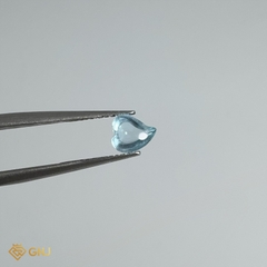 Đá Topaz Xanh Tự Nhiên 0.6ct — 5.7x5.0mm - GNJ