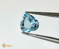 Đá Topaz Xanh Tự Nhiên Xanh Dương 0.8ct - GNJ