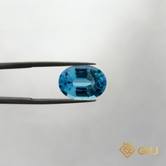 Đá Topaz Xanh Tự Nhiên Xanh Dương 11.15ct - GNJ