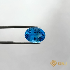 Đá Topaz Xanh Tự Nhiên Xanh Dương 11.05ct - GNJ