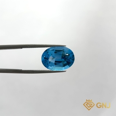Đá Topaz Xanh Tự Nhiên 10.5ct — 15.6x11.6mm - GNJ
