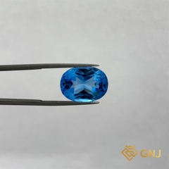 Đá Topaz Xanh Tự Nhiên Xanh Dương 15ct - GNJ