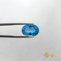 Đá Topaz Xanh Tự Nhiên 12.6ct - GNJ
