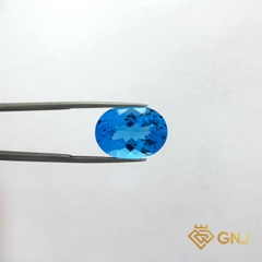 Đá Topaz Xanh Tự Nhiên Xanh Dương 23ct - GNJ