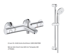 Bộ sen ổn nhiệt Grohe Grohtherm 800 34567000 +27795001