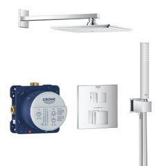 Sen âm tường Grohe Grohtherm Cube Rainshower Allure 230 34741000