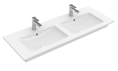 Chậu Lavabo đôi, 2 lỗ vòi Villeroy & Boch Venticello 4111DLR1