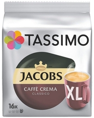 Cà phê Viên nén Tassimo Jacobs Crema Classico XL