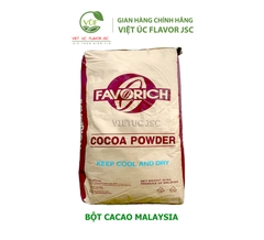 Cocoa Powder là bột cacao được làm từ cacao hạt đã được rang và xay nhuyễn. Nó là thành phần chính của nhiều món ăn như bánh, sô cô la, kem, đồ uống, và các sản phẩm khác.