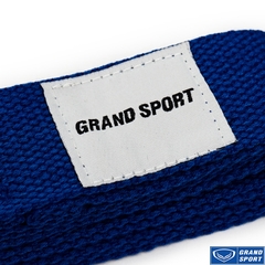 DÂY ĐAI TẬP YOGA SỢI COTTON CÓ MÓC KHÓA THÉP CHỮ D GRAND SPORT 377073 Xanh Dương
