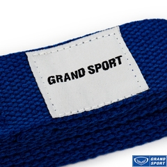 DÂY ĐAI TẬP YOGA SỢI COTTON CÓ MÓC KHÓA THÉP CHỮ D GRAND SPORT 377073 Xanh Dương