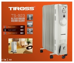 Máy sưởi dầu Tiross TS923, 9 thanh sưởi