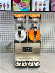 Máy làm kem siro tuyết 2 ngăn