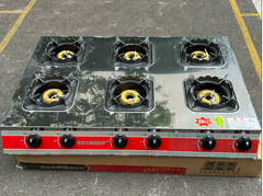 Bếp khè công nghiệp 6 họng đốt -Chất Lượng Cao