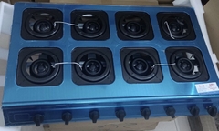 Bếp Gas 8 Họng Nấu Mì Cay và Cơm Niêu Inox 201 – Tiết Kiệm Gas, Nấu Nhanh, Bền Bỉ