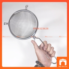 Vợt Lưới Inox - Rây Inox 304 Loại Dày Cao Cấp - Hàng Việt Nam Sản Xuất