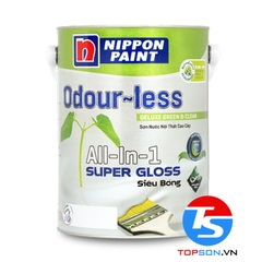 Sơn nội thất Nippon ODOUR-LESS ALL-IN-1 SIÊU BÓNG