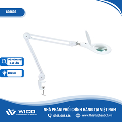 Kính Lúp Kẹp Bàn Đèn LED Cao Cấp 8066D2