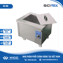 Bể Rửa Siêu Âm Công Nghiệp Scitek 190 Lít UC-I190
