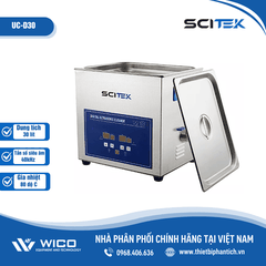 Bể Rửa Siêu Âm Scitek 30 Lít UC-D30