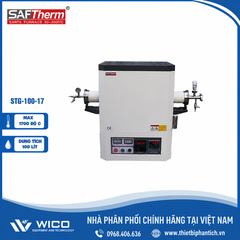 Lò Nung Ống Trung Quốc 1700 Độ C Saftherm STG-100-17 | Φ100mm