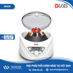 Máy Ly Tâm 6 ống 15ml 5,000 Vòng/ Phút Dlab Mỹ DM0506