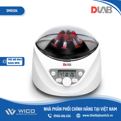 Máy Ly Tâm 6 ống 15ml 5,000 Vòng/ Phút Dlab Mỹ DM0506