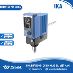 Máy khuấy đũa Đức 2000 vòng/phút IKA EUROSTAR 200 control | 100 lít
