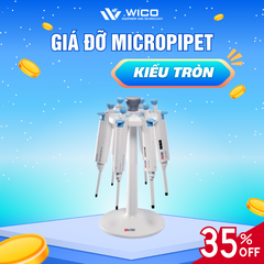 Giá Để Micropipet Dlab Mỹ - Kiểu Tròn - Tối Đa 6 Vị Trí